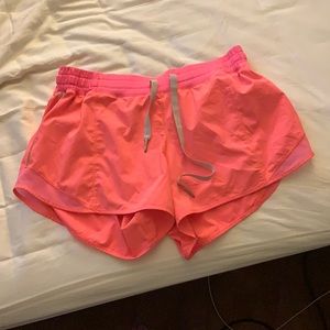 Hot Pink Lululemon Shorts